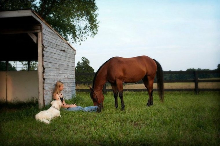 Poff has always had a passion for animals.