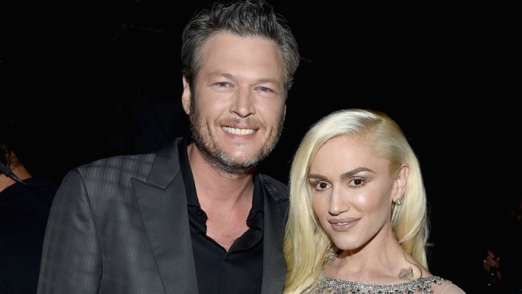 Blake Shelton and Gwen Stefani