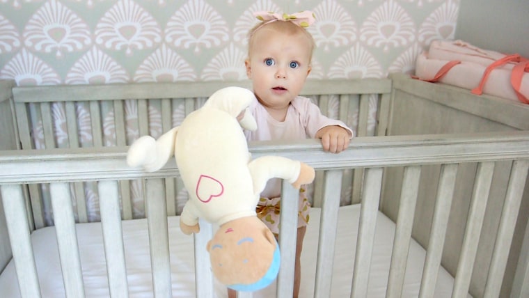 The doll's soft, plushy feel makes it a sweet toy - even if your baby isn't sleeping.
