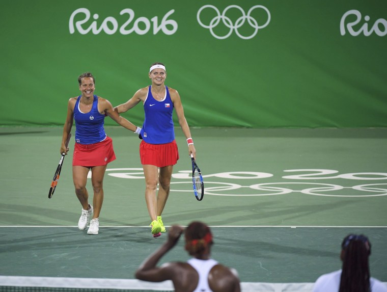 Image: Tennis - Women's Doubles First Round