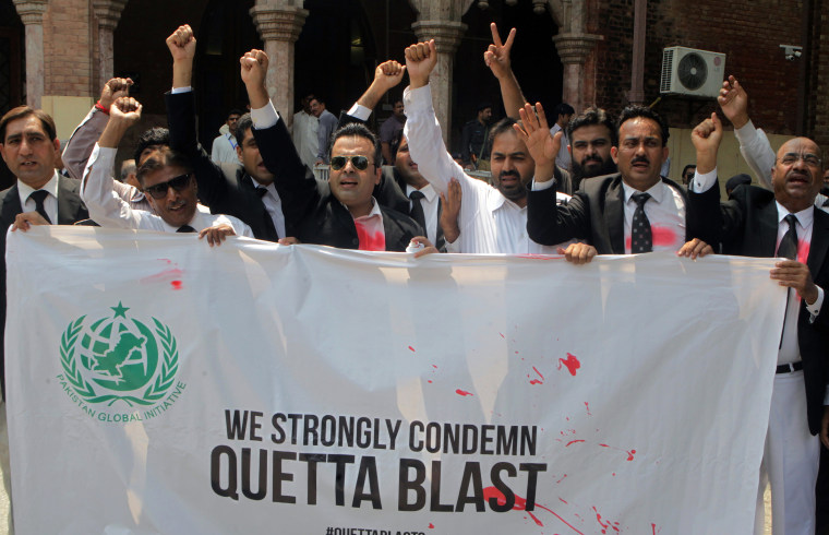 Quetta Attack Sparks Nationwide Lawyers' Strike In Pakistan