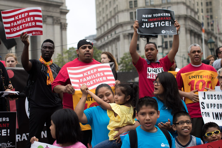 Image: Activists Rally For Immigration Reform In Wake Of Supreme Court Decision