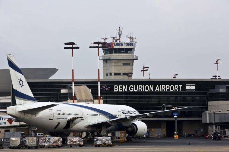 Image: File photo of an EL AL aircraft at Ben Gurion International Airport near Tel Aviv, Israel