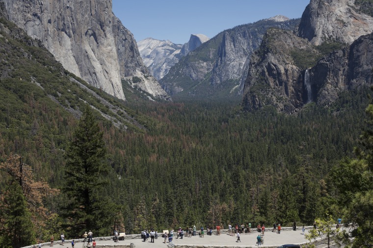 Image: Tunnel View is one of Yosemite National Park's iconic vistas.