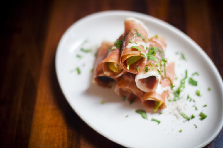 Image: Prosciutto dishes like this are a common part of the Italian diet