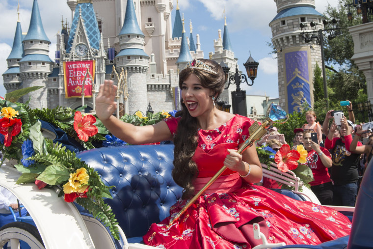 Image: Princess Elena Of Avalor Arrives At Walt Disney World