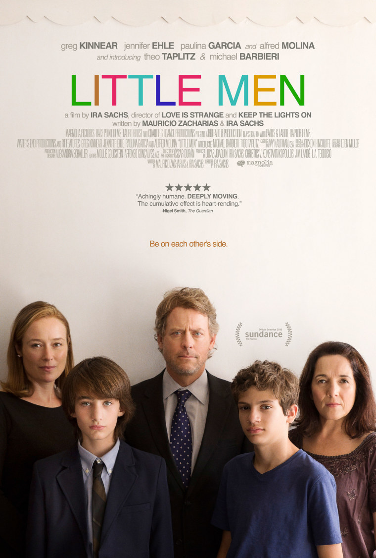 Theatrical one-sheet for LITTLE MEN, a Magnolia Pictures release.