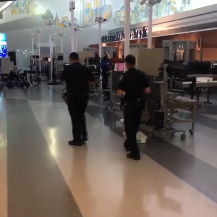 IMAGE: JFK Airport security incident