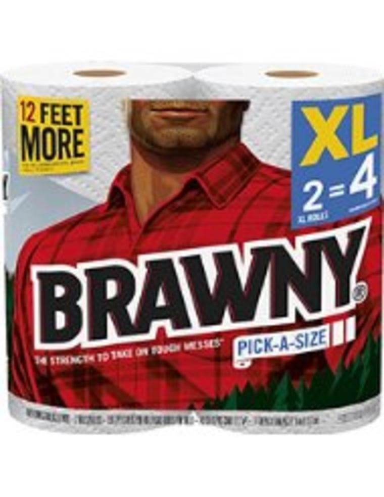 Brawny paper towels, $3.62; amazon.com
