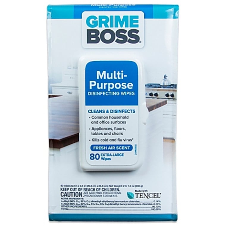 Grime Boss touch screen wipes, $3.99; amazon.com