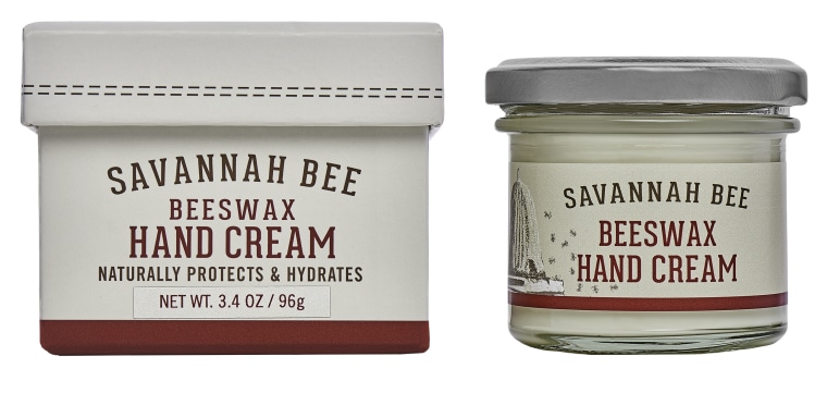 Savannah Bee's beeswax hand cream.