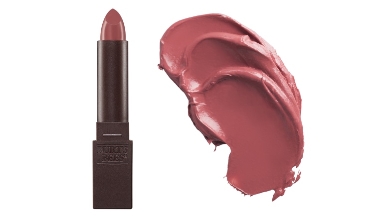 Burt's Bees lipstick, shown here in the popular Blush Basin shade, is made from beeswax.
