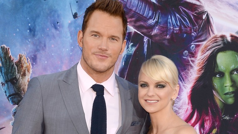 Anna Faris and Chris Pratt