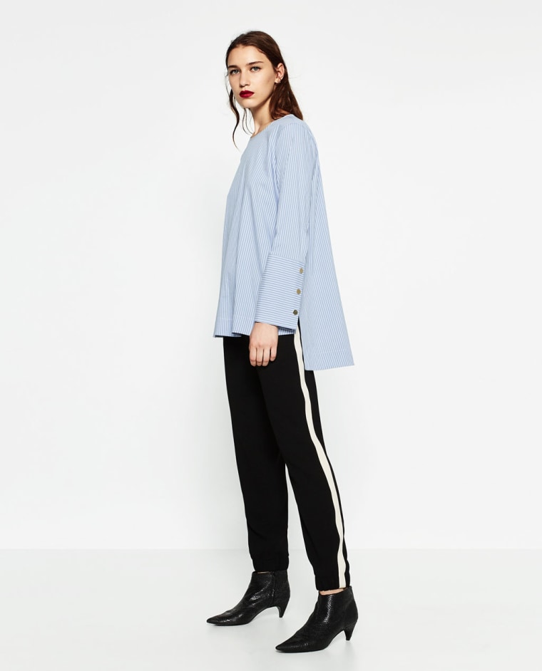Zara trousers with side band