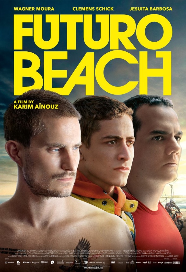 "Futuro Beach" poster.