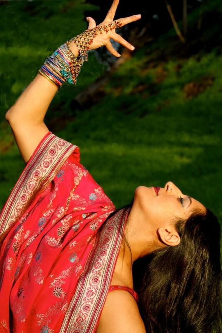 Achinta McDaniel teaches Bollywood dance in Los Angeles while working with her dance company, Blue13.