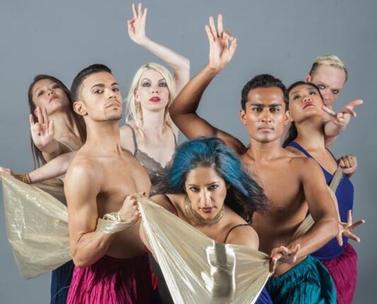 Achinta McDaniel's dance company Blue13 features dancers of various ethnicities and dance backgrounds.