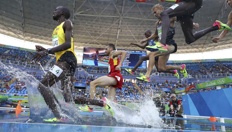 Image: Athletics - Men's 3000m Steeplechase Round 1