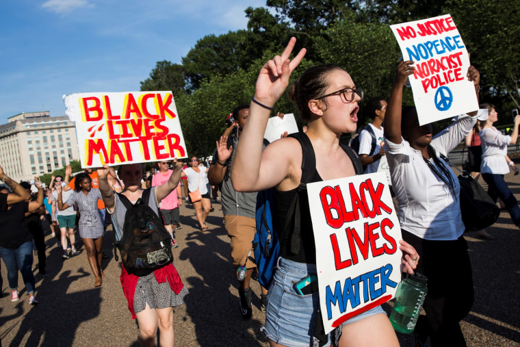 Black Lives Matter Protest at White House