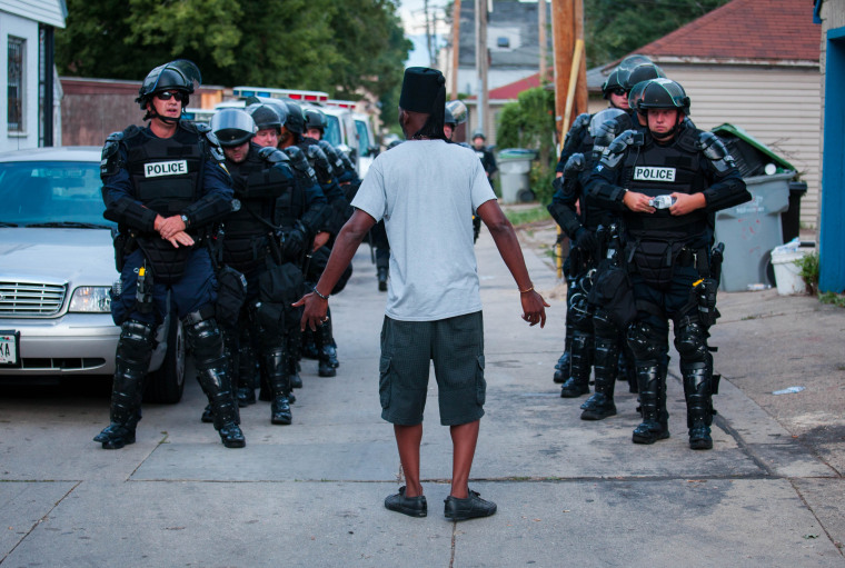 Image: ***BESTPIX*** Tensions High In Milwaukee After Police Shooting Of Armed Suspect Sparks Violence In City