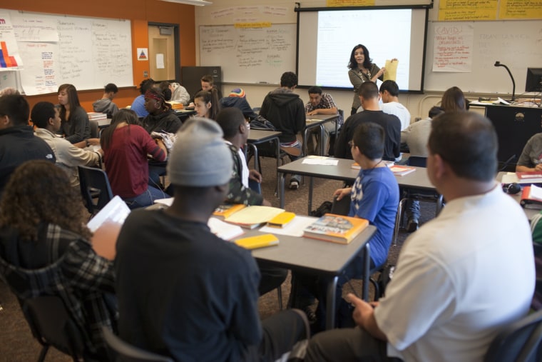 Classroom With Students and Teacher