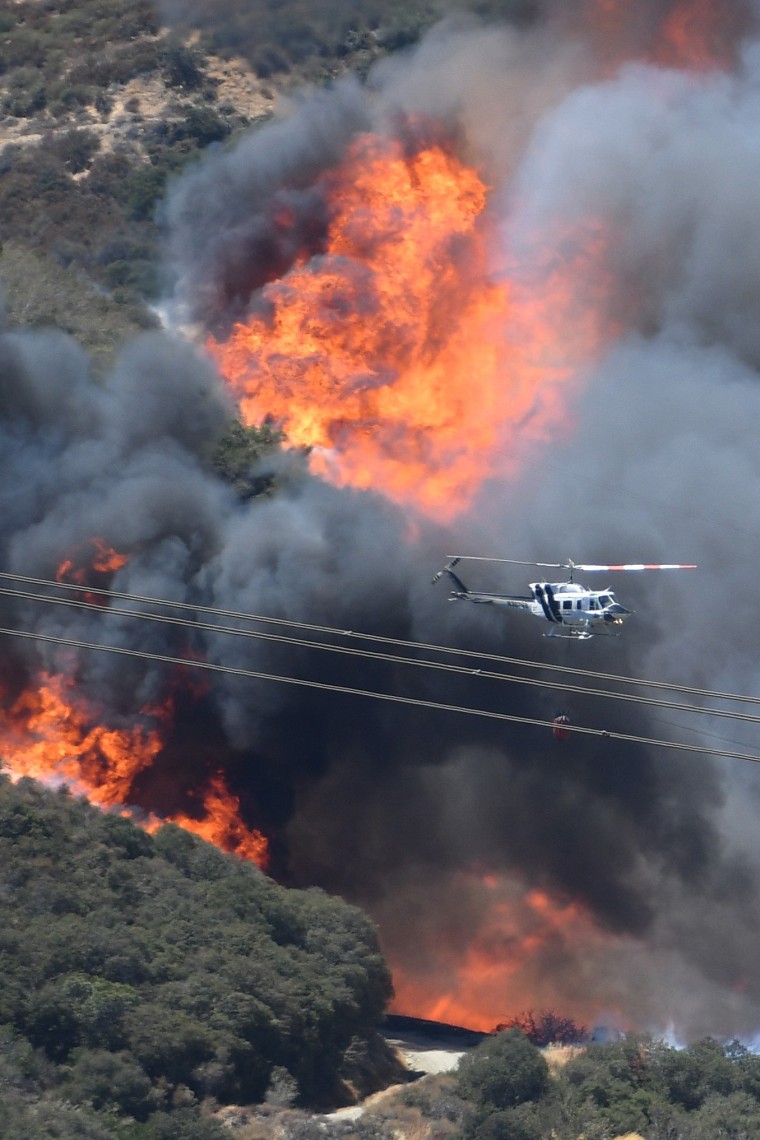 Image: Bluecut fire