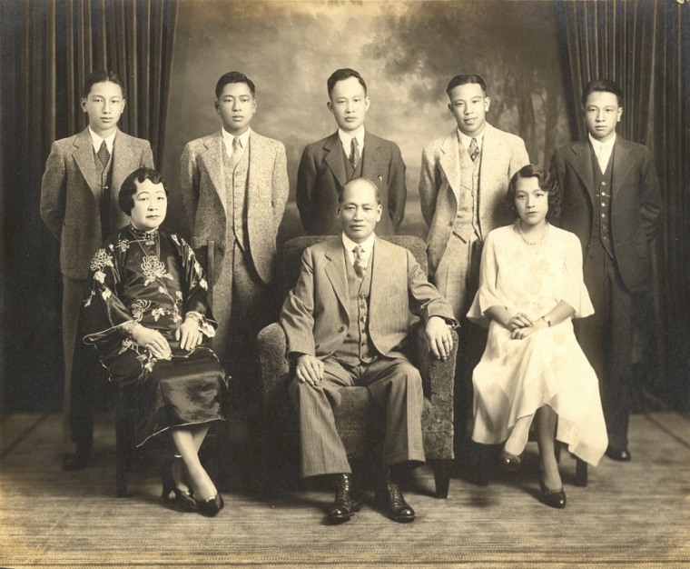 The Wong Family, American born and educated, The Chinese Exclusion Law made it difficult for the young generation to find employment, forcing many families to seek opportunities back in China.