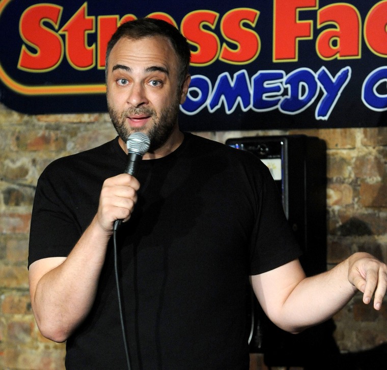 Comedian Kurt Metzger Performs At Stress Factory Comedy Club