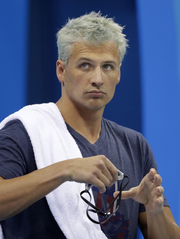 Image: Ryan Lochte on Aug. 9, 2016