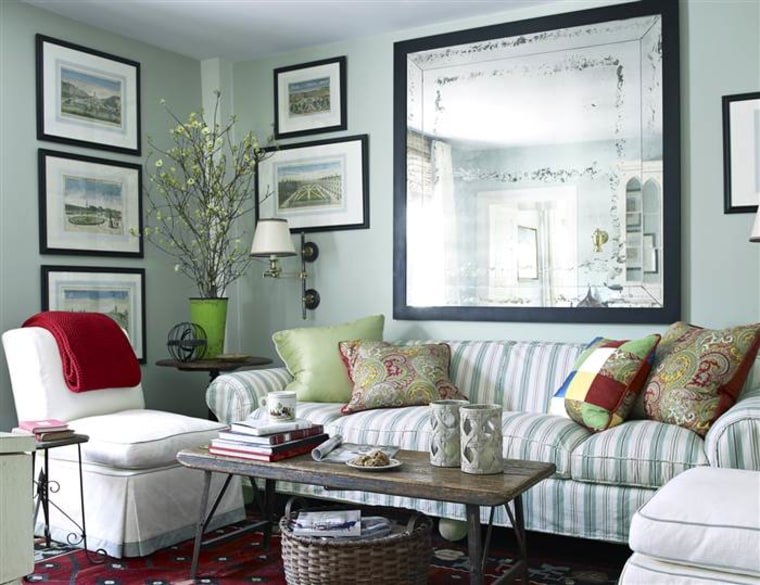 House Beautiful tips on how make a small room bigger