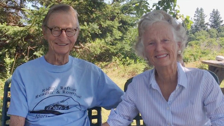 Billy Bush's parents Jonathan and Josephine.