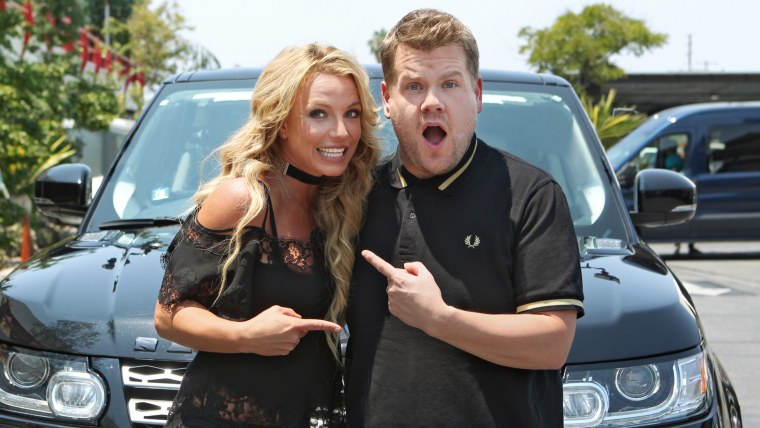 Britney Spears joins James Corden for Carpool Karaoke