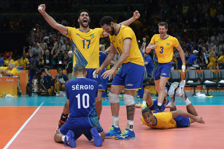 Brazil Wins Against Italy in Olympic Men's Volleyball Final