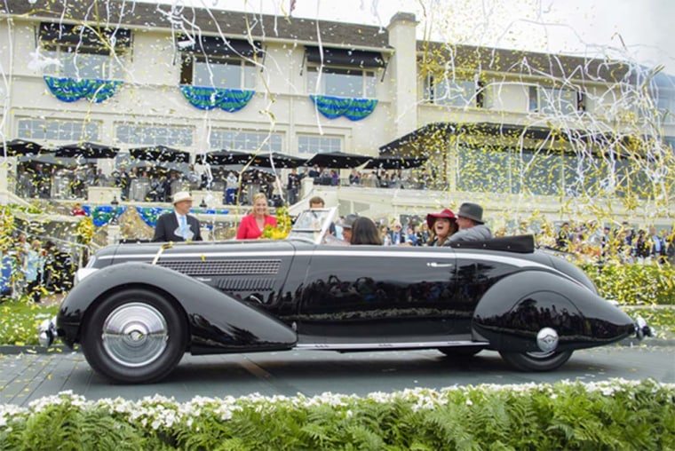 A 1936 Lancia Astura Pinin Farina Cabriolet