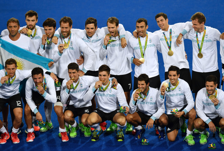 Argentina's Men's Field Hockey Team Win's Gold