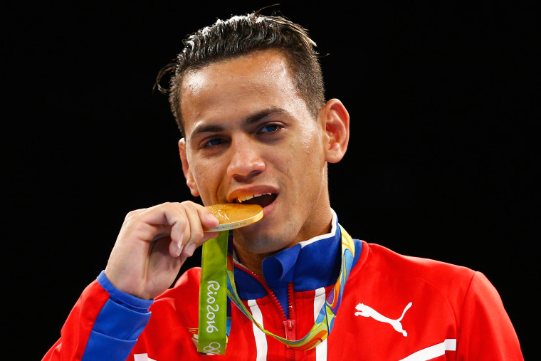 Boxing - Olympics: Day 15