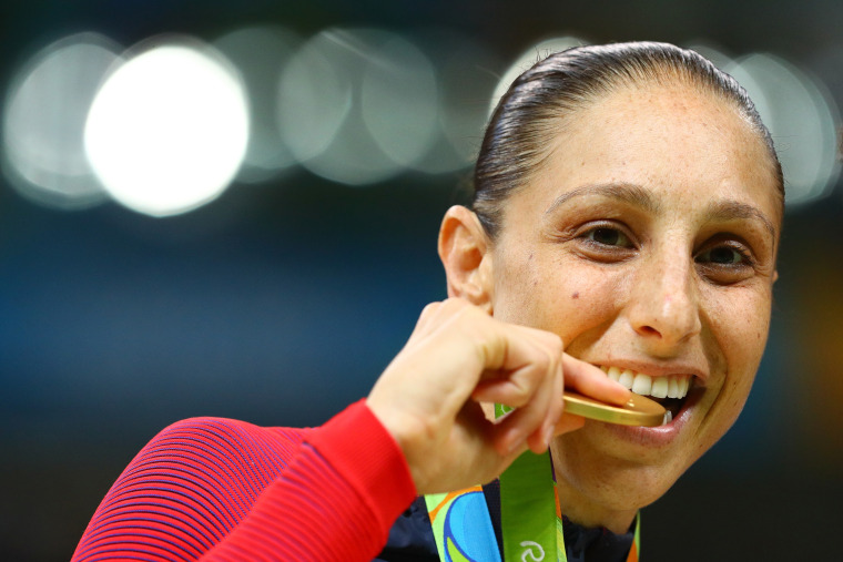 Diana Taurasi Win's Gold - Women's Basketball