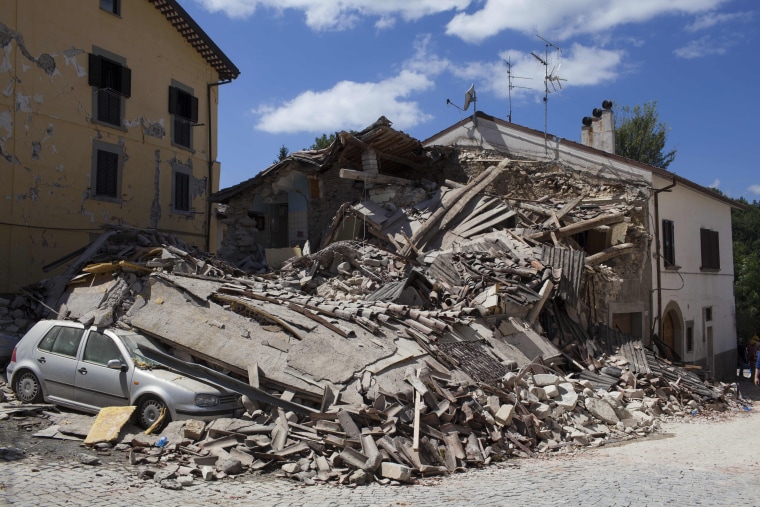 Image: 6.2 Earthquake Devastates Central Italy