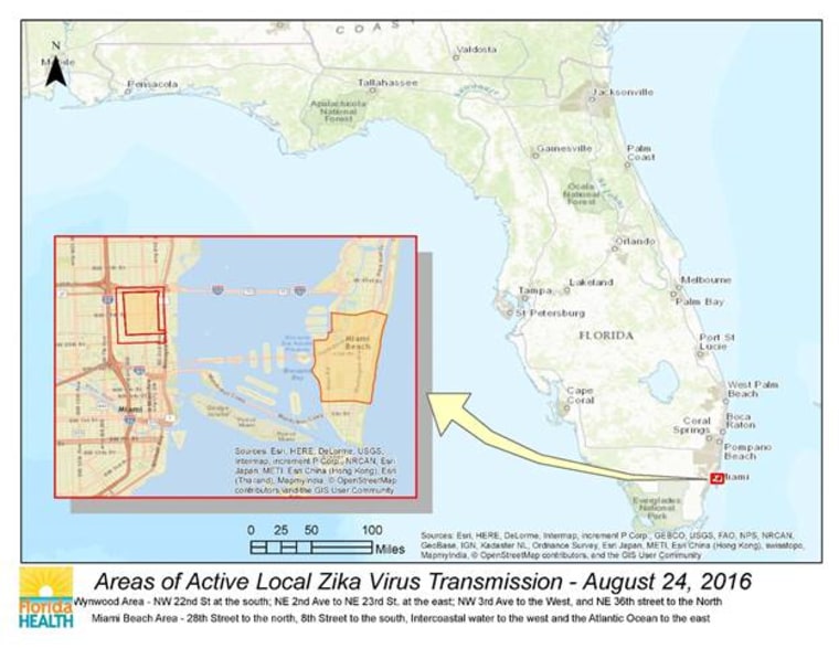 A new case of Zika has been reported in Florida's Palm beach county. There are now 43 home-grown cases of Zika in Florida.