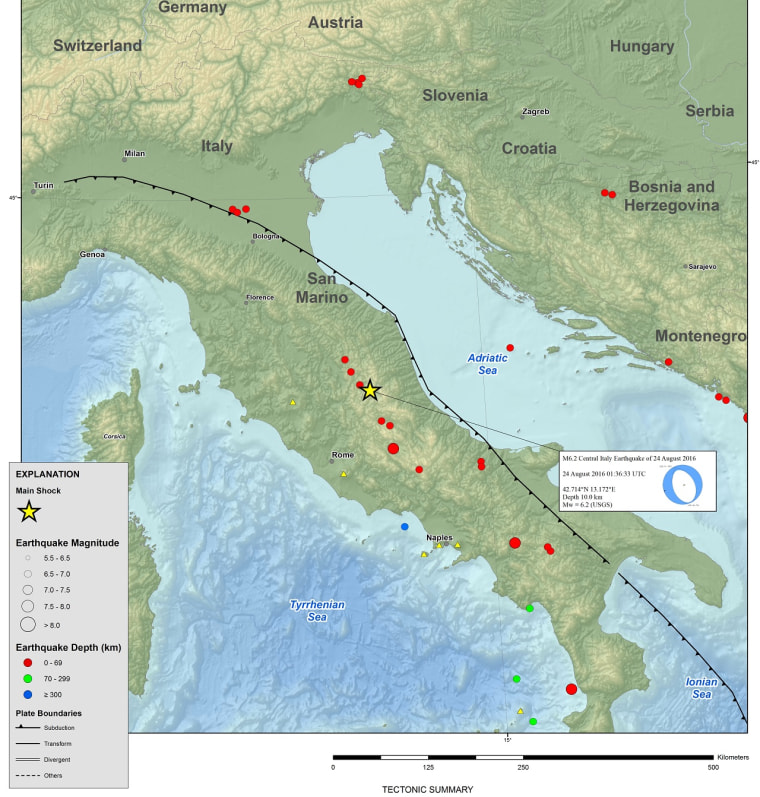 IMAGE: Italian fault line