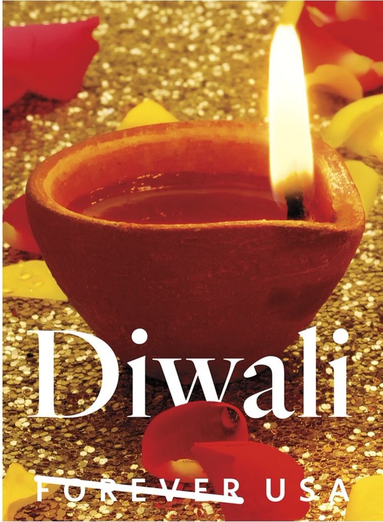 The United States Postal Service has announced a Forever stamp commemorating the Hindu festival of lights, Diwali.