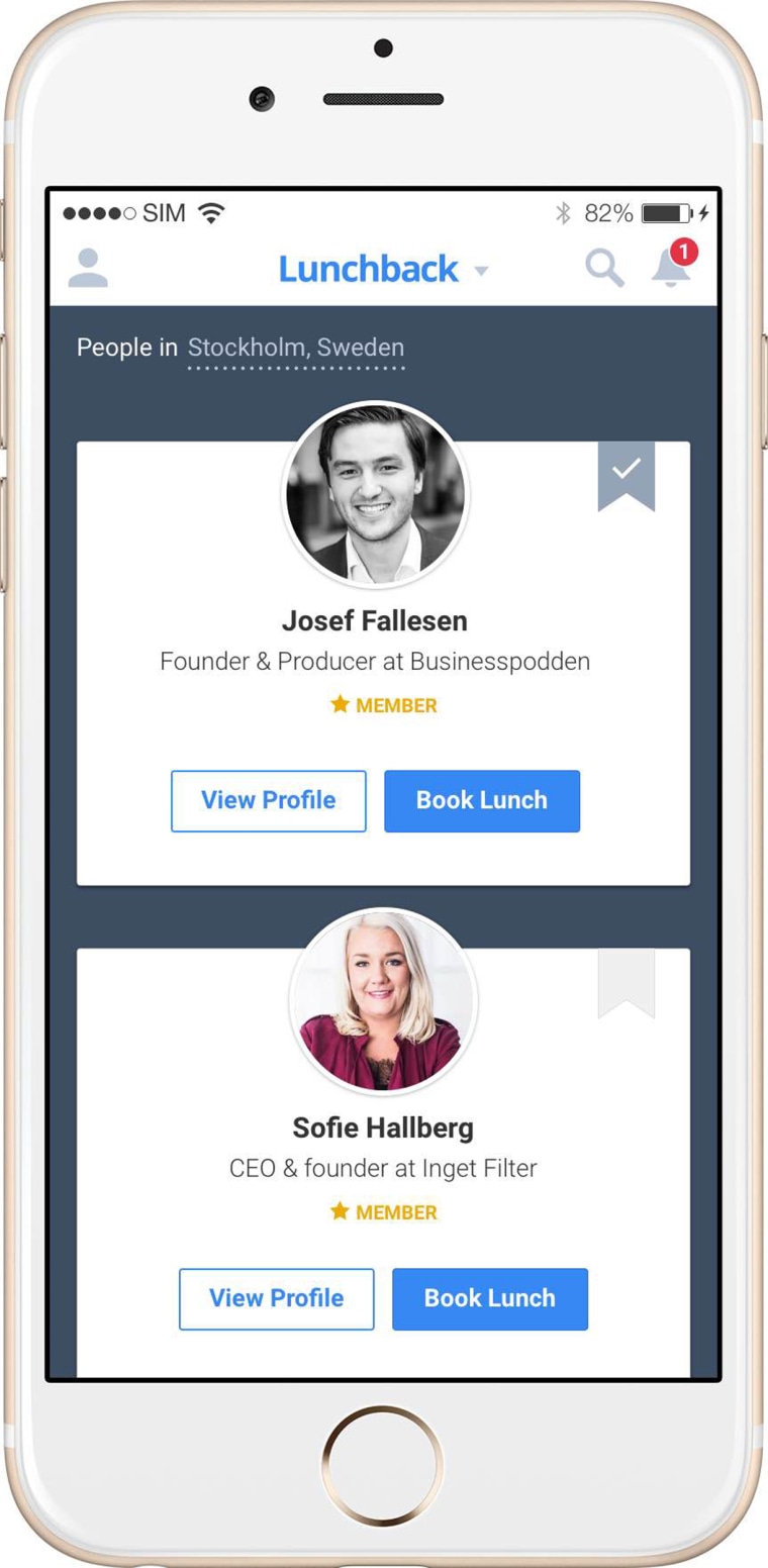 Lunchback App