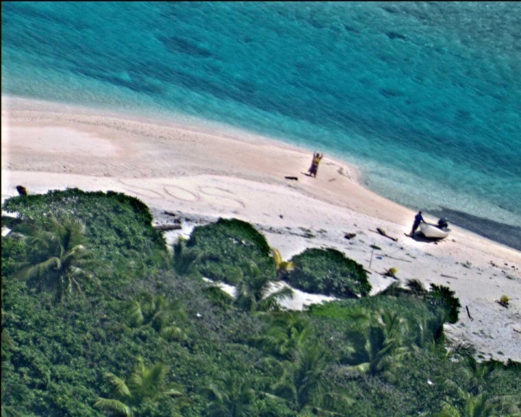 The pair of stranded mariners.