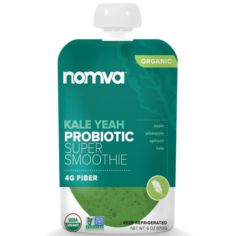 Nomva probiotic kale smoothie