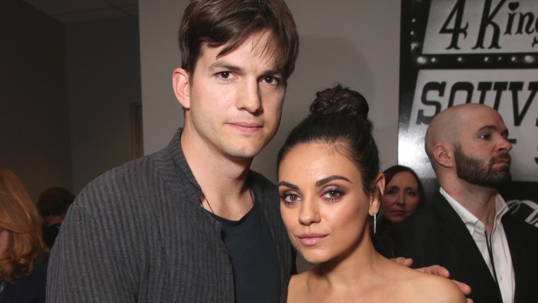 Ashton Kutcher and Mila Kunis