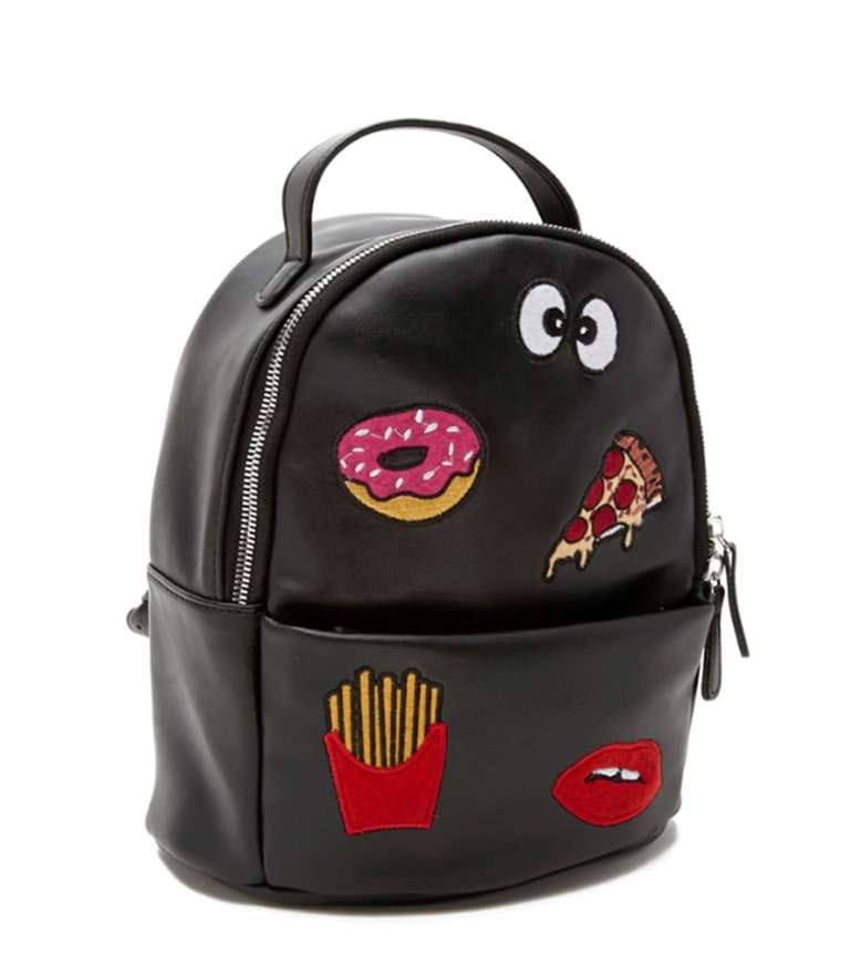 Embroidered Patch Backpack