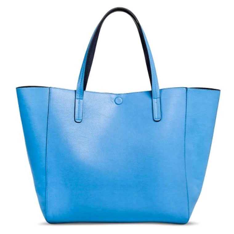 Reversible Leather Tote