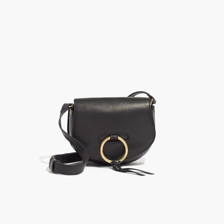 The Lisbon O-Ring Bucket Bag in Leather