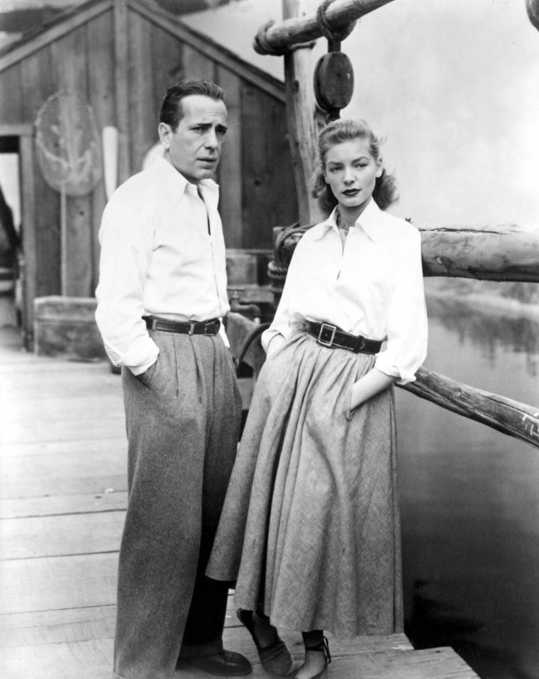 KEY LARGO, Humphrey Bogart, Lauren Bacall, 1948