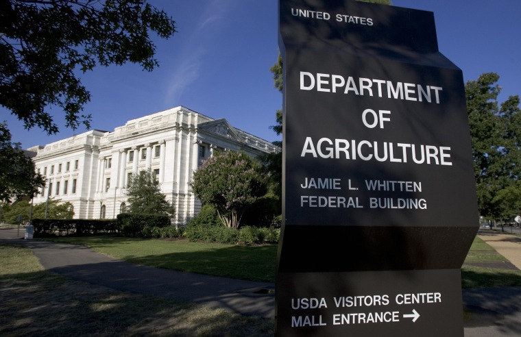 The US Department of Agriculture buildin